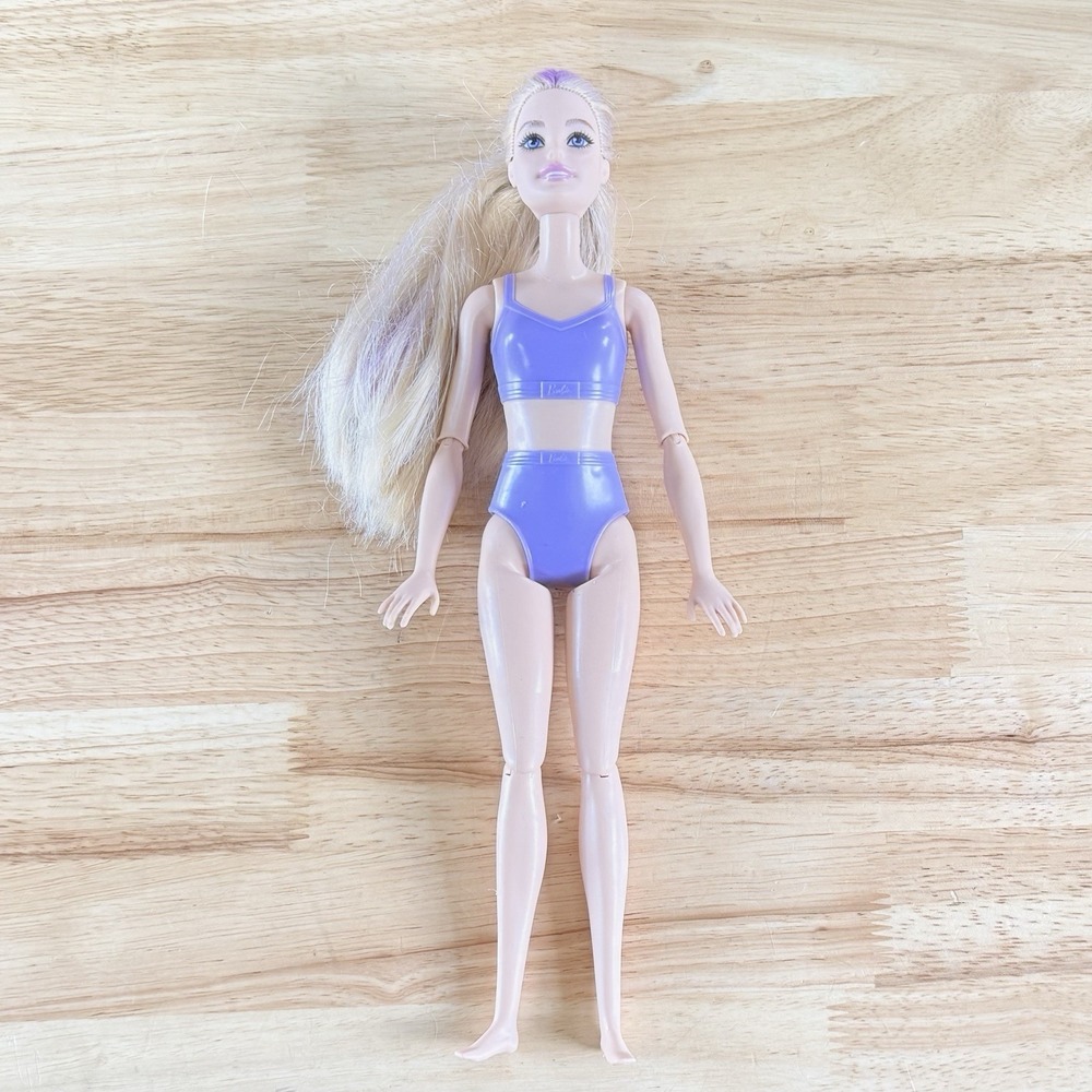 Barbie Cutie Reveal Care Bear Series Millie Doll JCN94 Nude Purple Blonde Hair